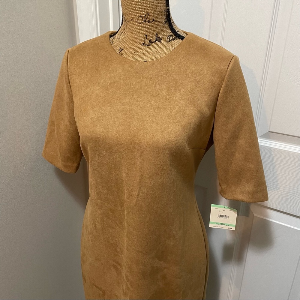 Anne Klein Suede Dress